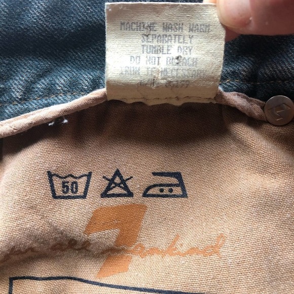 7 for All Mankind Denim Jean Mini Skirt Size 28 Blue Gray Acid Wash - Picture 7 of 13